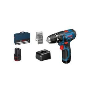 Bosch GSB 12V-15 Akku-Schlagbohrschrauber-Set 12,0 V, mit 2 Akkus