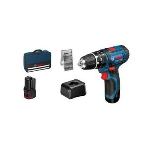 Bosch GSB 12V-15 Akku-Schlagbohrschrauber-Set 12,0 V, mit 2 Akkus