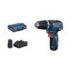 Bosch GSB 12V-35 Professional Akku-Schlagbohrschrauber 12,0 V, mit 2 Akkus