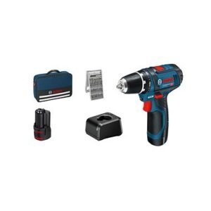 Bosch GSR 12V-15 Akku-Bohrschrauber 12,0 V, mit 2 Akkus