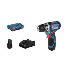 Bosch GSR 12V-15 FC Akku-Bohrschrauber-Set 12,0 V, mit 2 Akkus