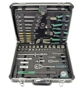 Brüder Mannesmann Werkzeugkoffer M29078 silber 350x135x454mm 160-teilig