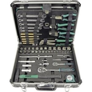 Brüder Mannesmann Werkzeugkoffer M29078 silber 350x135x454mm 160-teilig