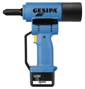 GESIPA Blindnietsetzgerät AccuBird 1434898 2,4-5mm LI-ION Akku 1,3AH
