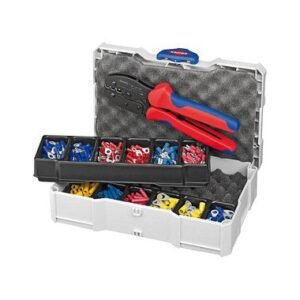 Knipex Aderendhülsen-Sortiment PreciForce 97 90 21 farbig sortiert 26,5x17x6,8cm 4003773062134