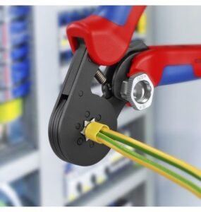 Knipex Automatische Crimpzange für Aderendhülsen