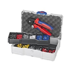 Knipex mitohne Kunstoffkragen 97 90 06 Aderendhülsen-Sortiment 9-teilig