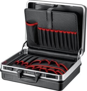 Knipex Werkzeugkoffer Basic 002105LE schwarz/rot 465x200x410mm leer Hover Image