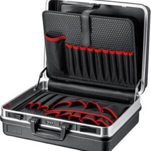 Knipex Werkzeugkoffer Basic 002105LE schwarz/rot 465x200x410mm leer Hover Image