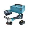 Makita DGA513RTJ Akku-Winkelschleifer-Set 18,0 V, mit 2 Akkus