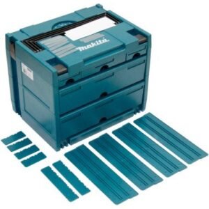Makita Werkzeugkoffer MAKSTOR 4.5 P-84349 blau 295x320x395mm leer