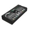 Wera 8100 SB 6 Zyklop Speed- Knarrensatz, 38 Antrieb, metr