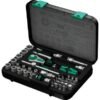 Wera Ratschenkasten Steckschlüsselsatz Zyklop 8100 05003533001 1/4" (6.3 mm) klein 42 teilig