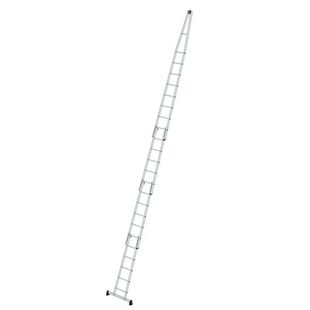 MUNK - Sprossen-Glasreinigerleiter Satz mit nivello®-Traverse 4-teilig