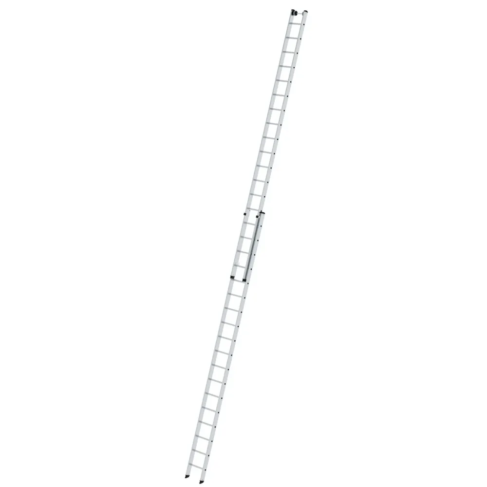 MUNK - Sprossen-Schiebeleiter 2-teilig ohne Traverse 2x18 Sprossen
