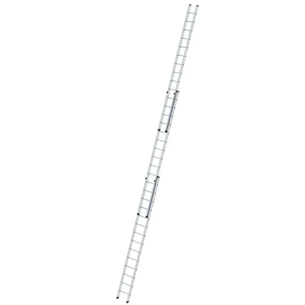 MUNK - Sprossen-Schiebeleiter 3-teilig ohne Traverse 3x14 Sprossen