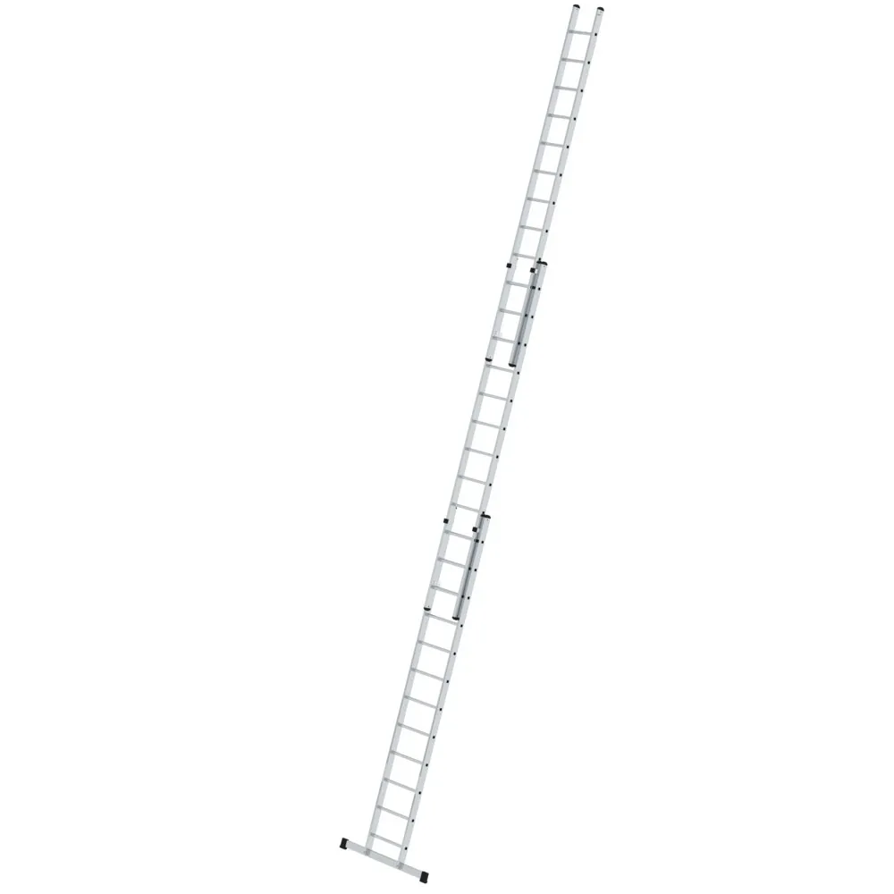 MUNK - Sprossen-Schiebeleiter 3-teilig mit Standard-Traverse 3x12 Sprossen