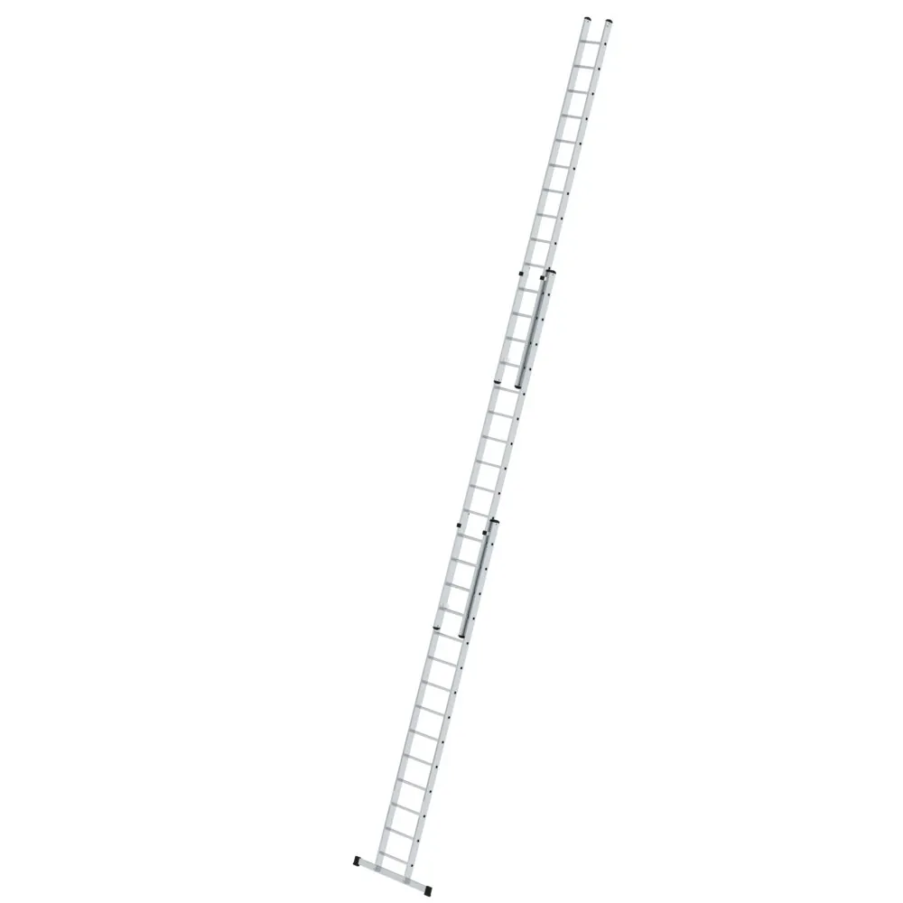 MUNK - Sprossen-Schiebeleiter 3-teilig mit Standard-Traverse 3x14 Sprossen