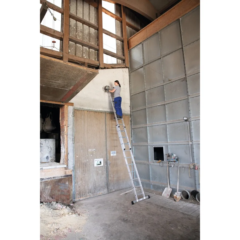 MUNK - Sprossen-Schiebeleiter 2-teilig mit Standard-Traverse 2x18 Sprossen Hover Image