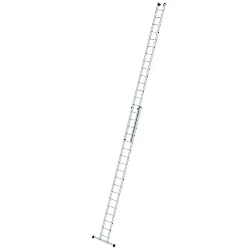 MUNK - Sprossen-Schiebeleiter 2-teilig mit Standard-Traverse 2x18 Sprossen