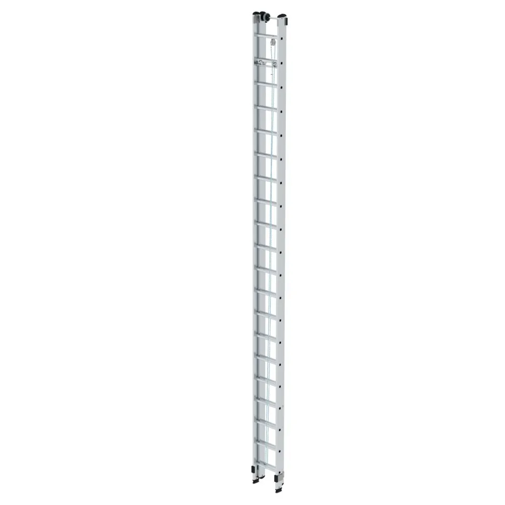 MUNK - Sprossen-Seilzugleiter 2-teilig ohne Traverse 2x20 Sprossen Hover Image