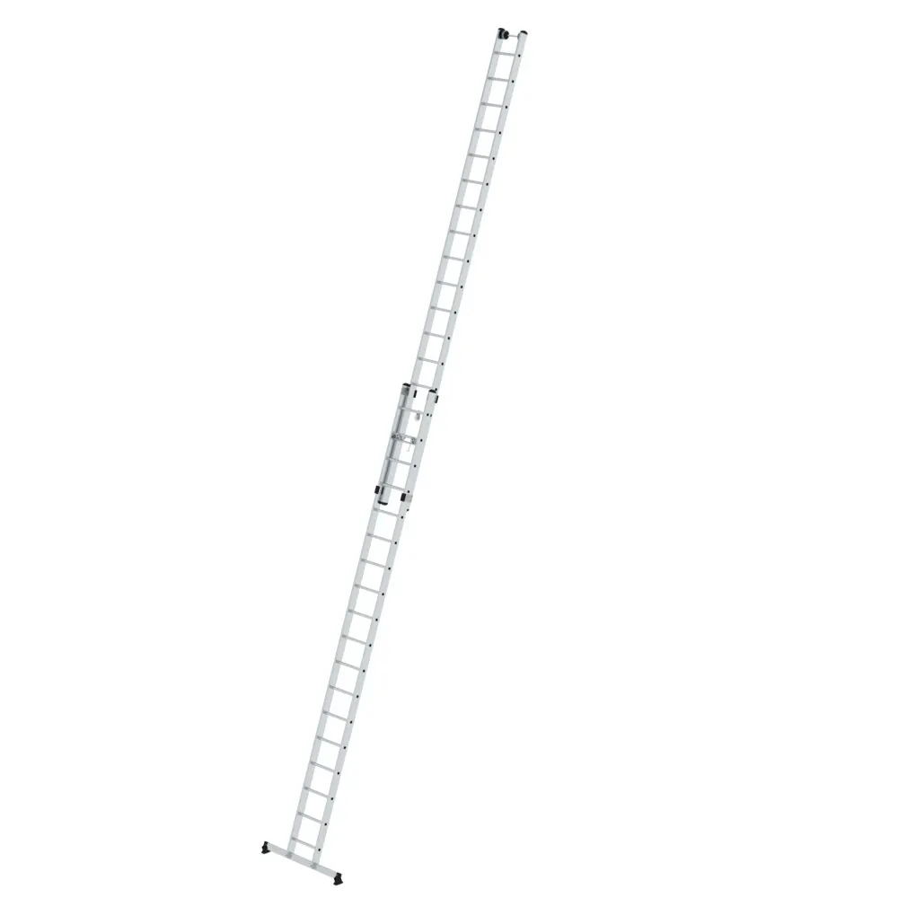 MUNK - Sprossen-Seilzugleiter 2-teilig mit nivello®-Traverse 2x18 Sprossen