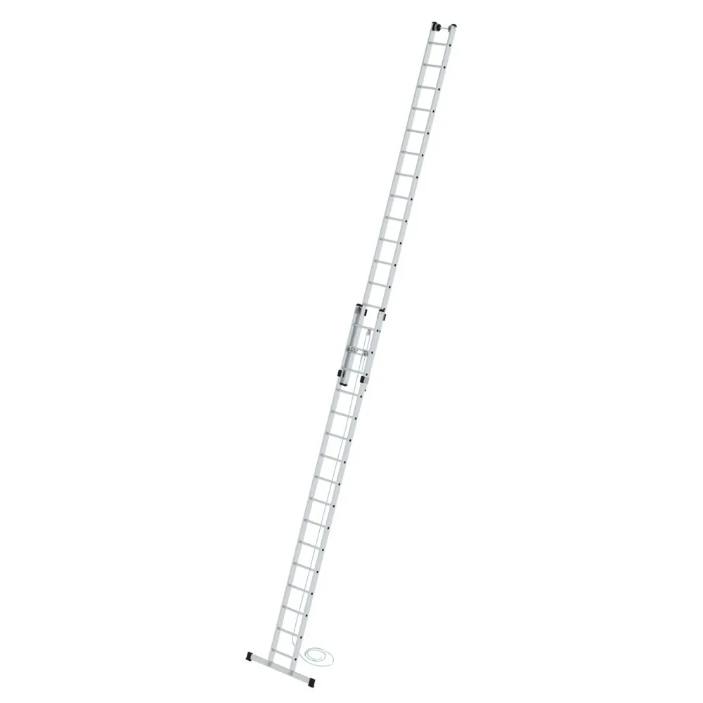 MUNK - Sprossen-Seilzugleiter 2-teilig mit Standard-Traverse 2x16 Sprossen