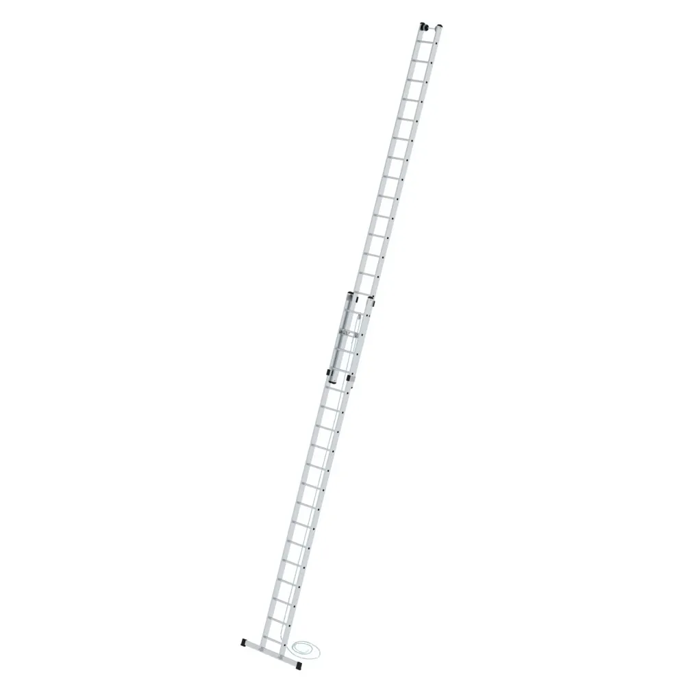 MUNK - Sprossen-Seilzugleiter 2-teilig mit Standard-Traverse 2x18 Sprossen