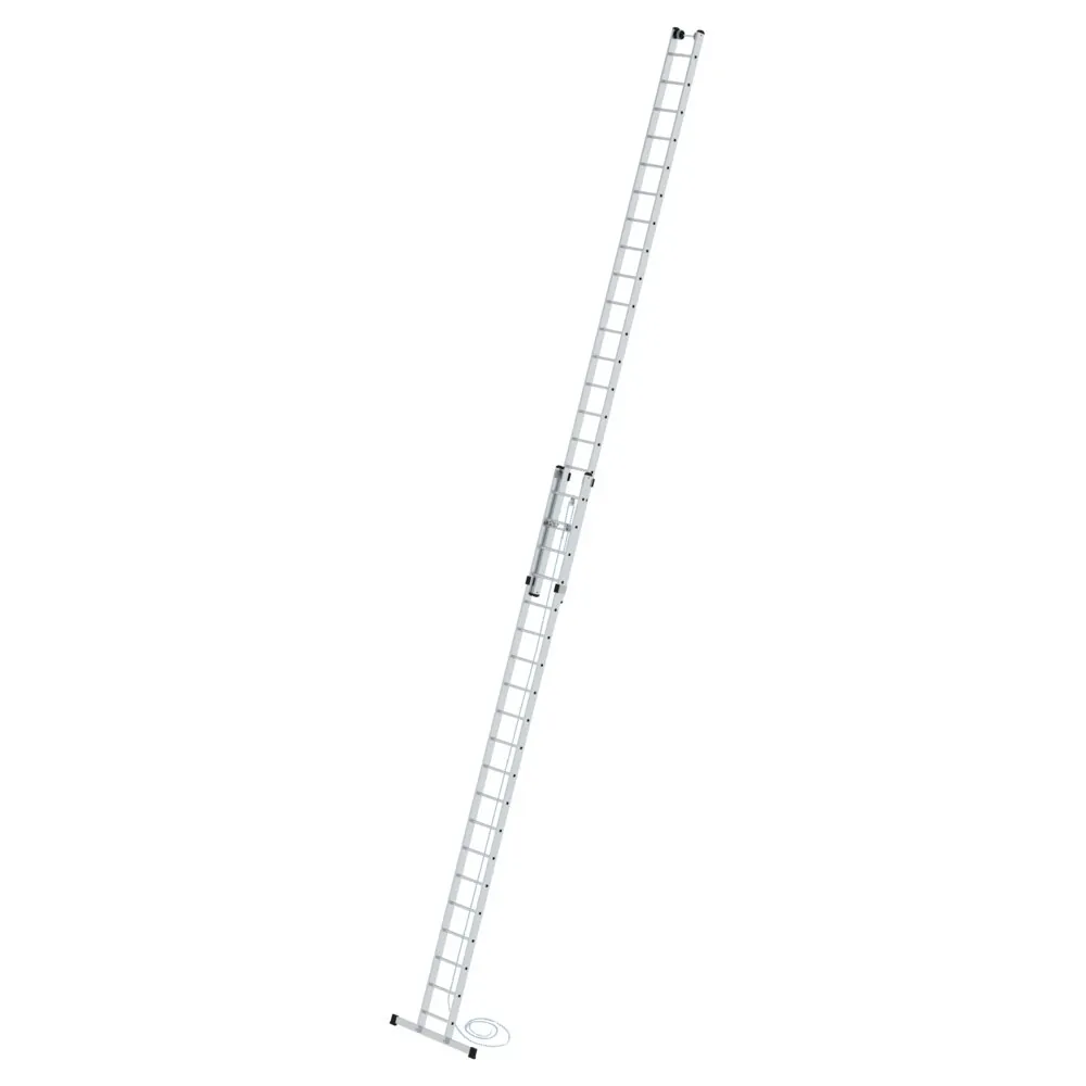 MUNK - Sprossen-Seilzugleiter 2-teilig mit Standard-Traverse 2x20 Sprossen