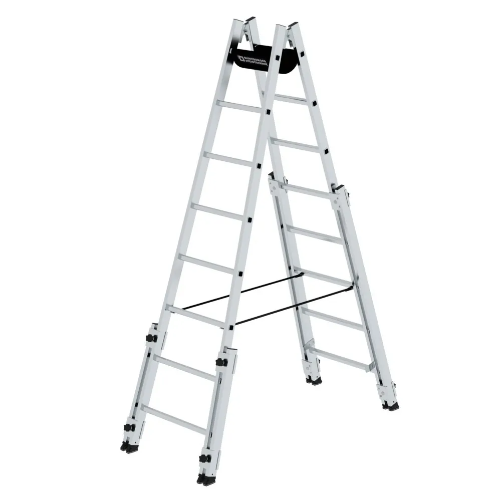 MUNK - Sprossen-Stehleiter treppengängig 2x8 Sprossen