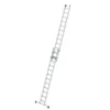 MUNK - Stufen-Seilzugleiter 2-teilig mit nivello® Traverse 2x12 Stufen
