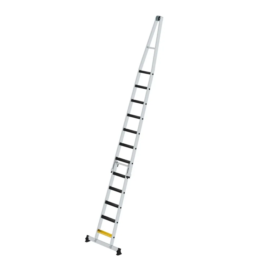 MUNK - Stufen-Glasreinigerleiter-Satz mit nivello®-Traverse und clip-step R13 2-teilig