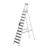 MUNK - Stufen-Stehleiter einseitig begehbar mit clip-step relax 14 Stufen