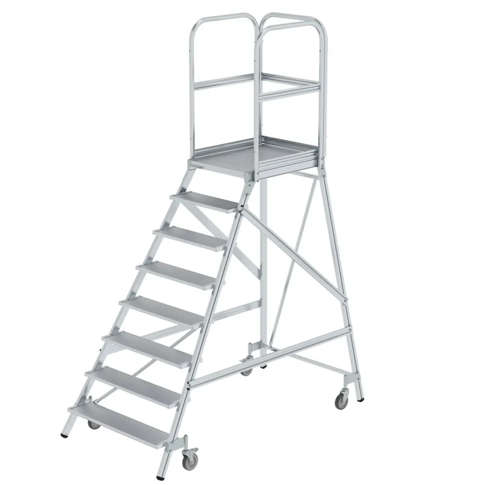 MUNK - Podesttreppe einseitig begehbar 8 Stufen