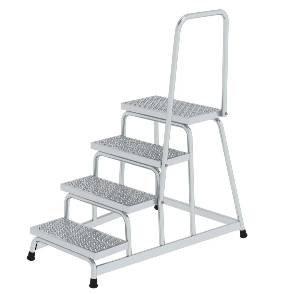 MUNK - Arbeitspodest starr R13 mit Handlauf 4 Stufen