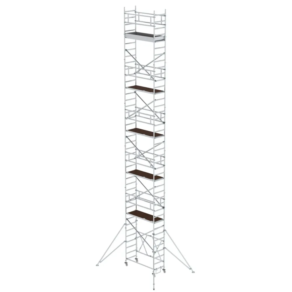 MUNK - Klappgerüst 0,75 x 1,80 m mit Ausleger Plattformhöhe 11,04 m