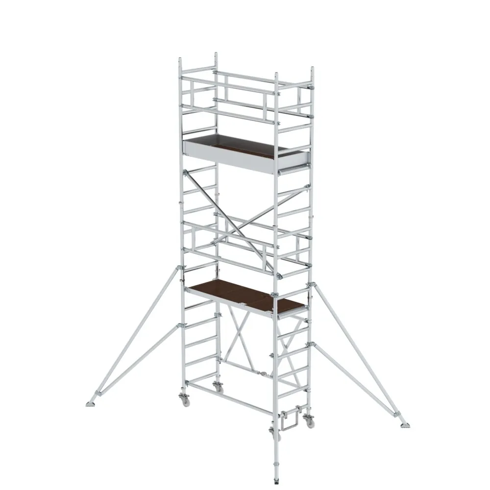 MUNK - Klappgerüst 0,75 x 1,80 m mit Ausleger Plattformhöhe 4,04 m