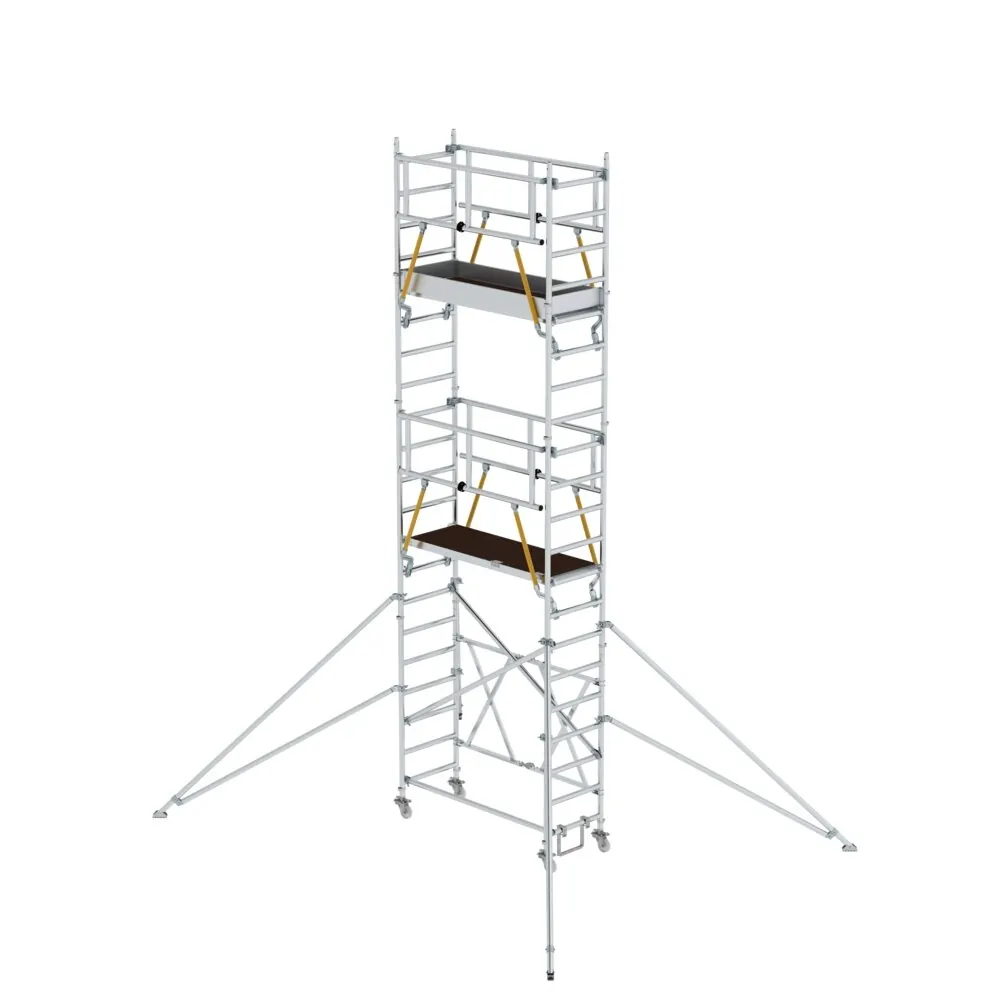 MUNK - Klappgerüst SG 0,75 x 1,80 m mit Ausleger Plattformhöhe 5,16 m