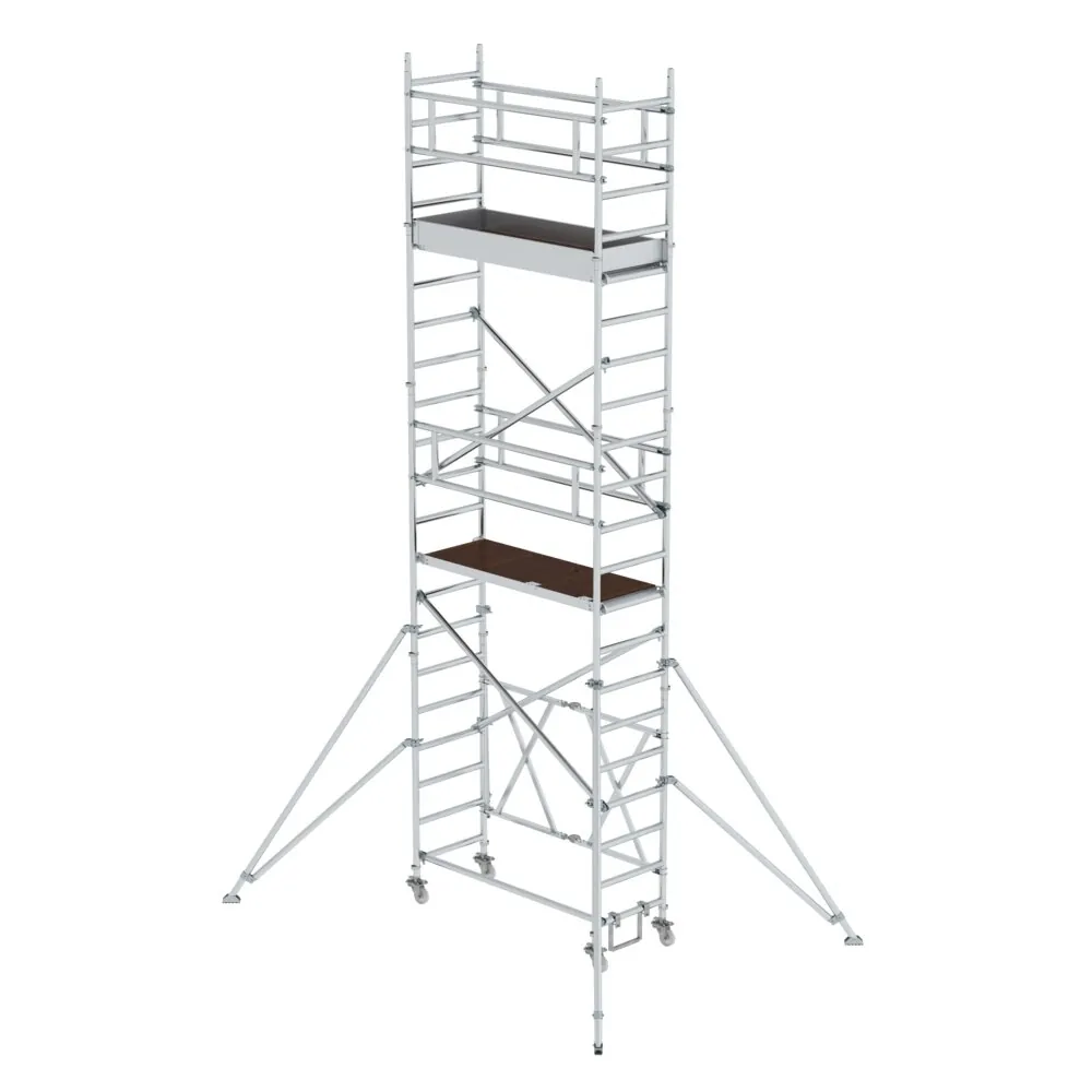 MUNK - Klappgerüst 0,75 x 1,80 m mit Ausleger Plattformhöhe 5,16 m