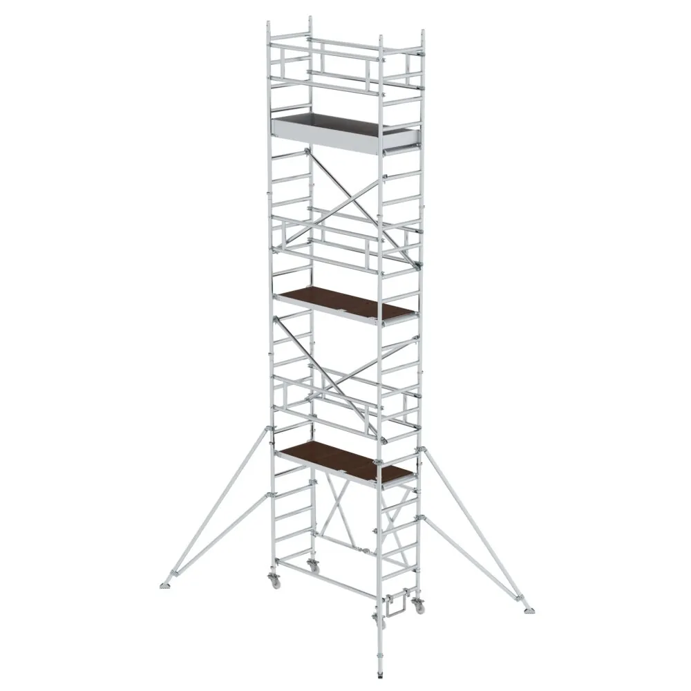 MUNK - Klappgerüst 0,75 x 1,80 m mit Ausleger Plattformhöhe 6,00 m