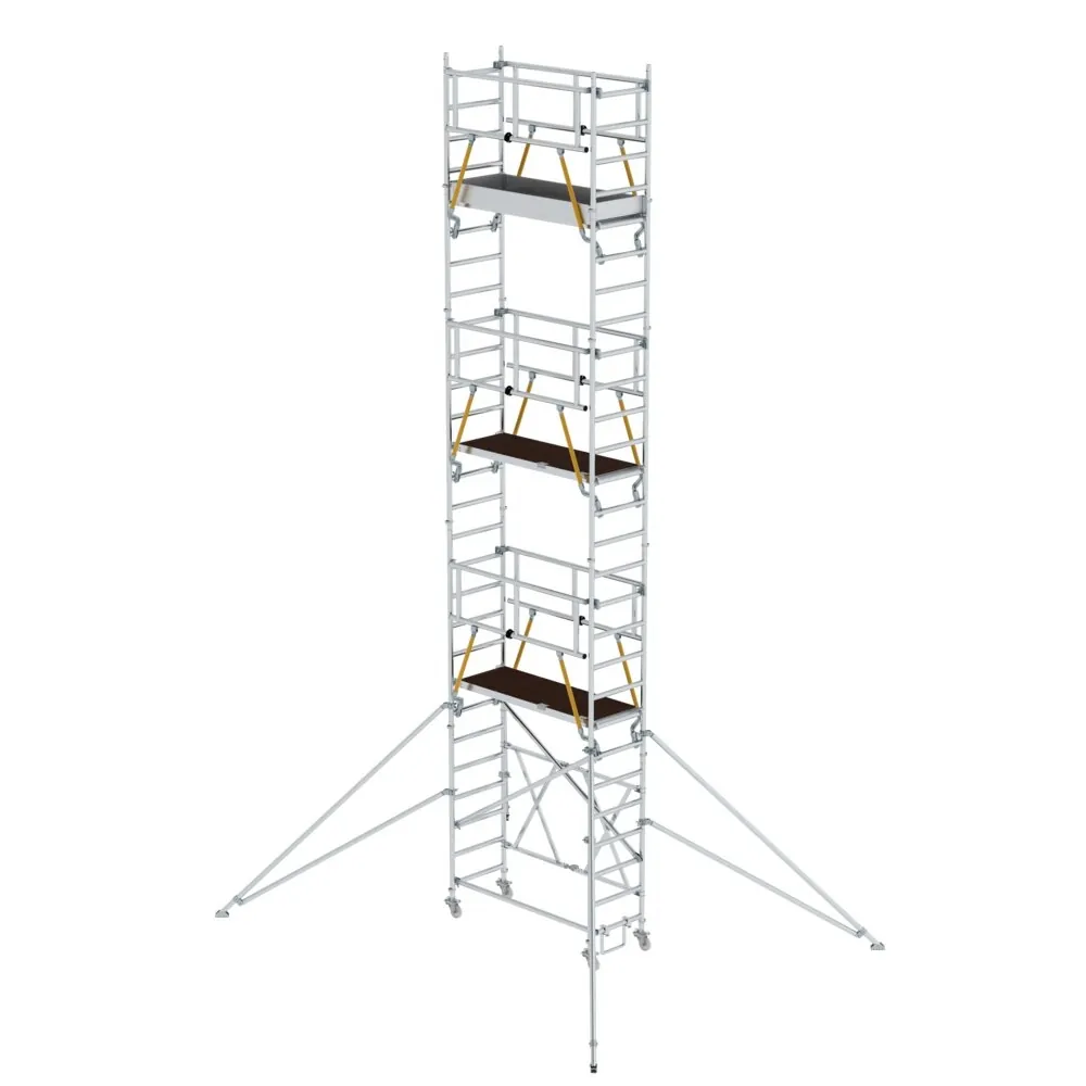 MUNK - Klappgerüst SG 0,75 x 1,80 m mit Ausleger Plattformhöhe 7,12 m