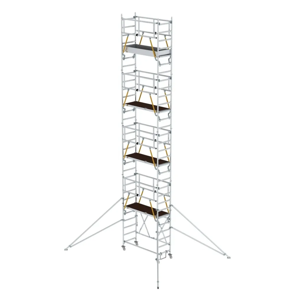 MUNK - Klappgerüst SG 0,75 x 1,80 m mit Ausleger Plattformhöhe 7,96 m