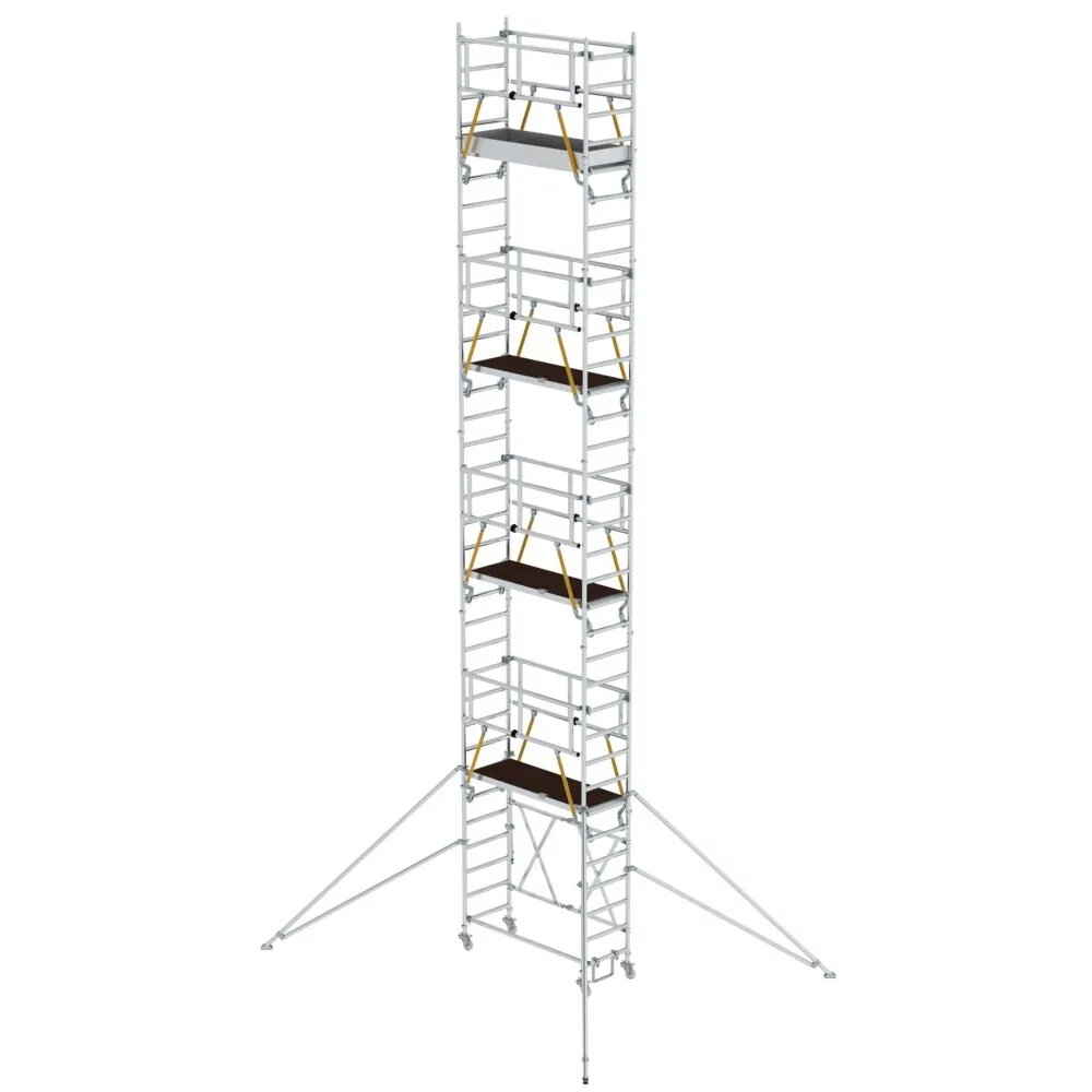 MUNK - Klappgerüst SG 0,75 x 1,80 m mit Ausleger Plattformhöhe 9,08 m