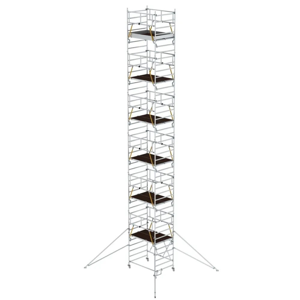 MUNK - Klappgerüst SG 1,35 x 1,80 m mit Ausleger Plattformhöhe 11,88 m
