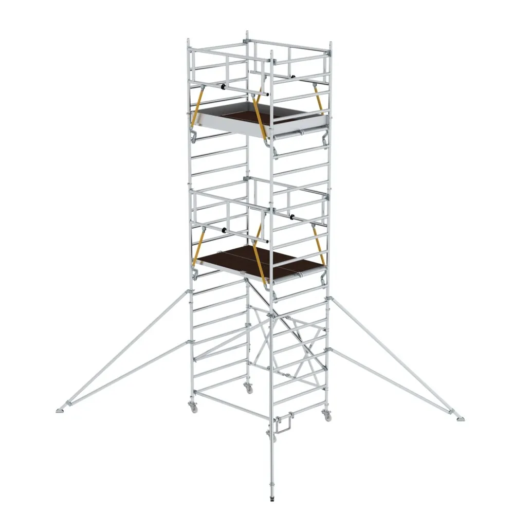 MUNK - Klappgerüst SG 1,35 x 1,80 m mit Ausleger Plattformhöhe 5,16 m