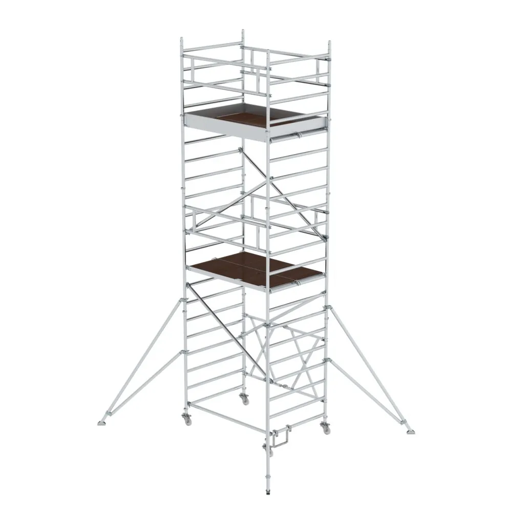 MUNK - Klappgerüst 1,35 x 1,80 m mit Ausleger Plattformhöhe 5,16 m