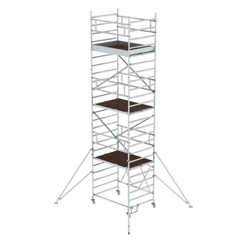 MUNK - Klappgerüst 1,35 x 1,80 m mit Ausleger Plattformhöhe 6,00 m