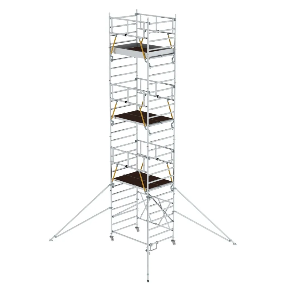 MUNK - Klappgerüst SG 1,35 x 1,80 m mit Ausleger Plattformhöhe 7,12 m