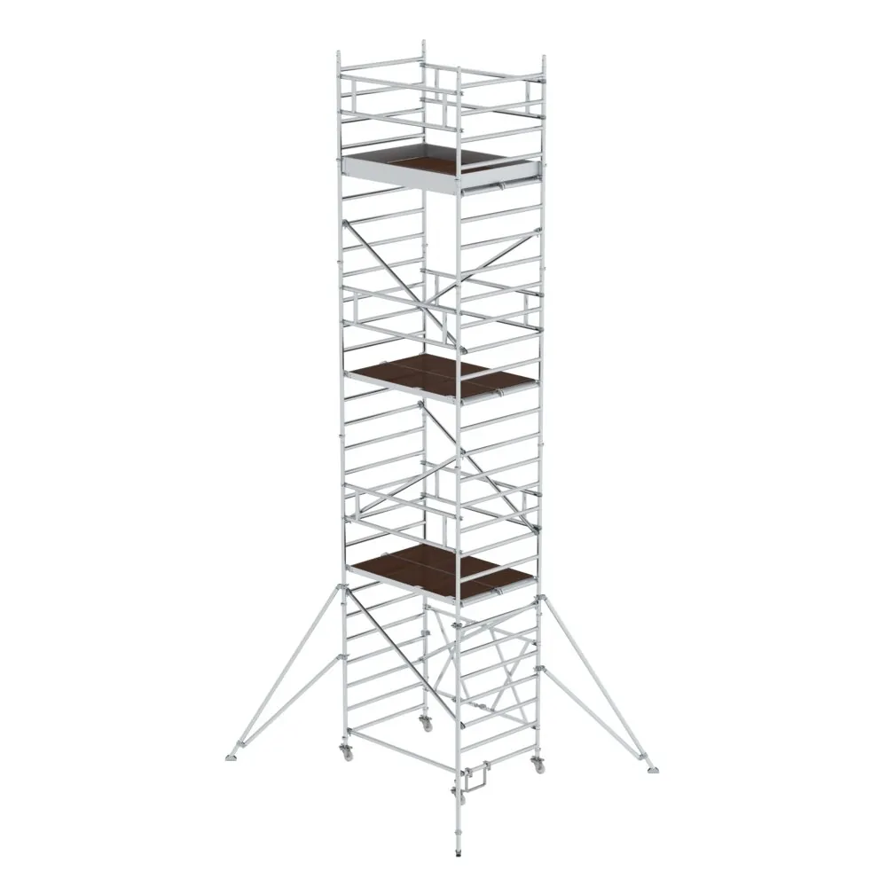 MUNK - Klappgerüst 1,35 x 1,80 m mit Ausleger Plattformhöhe 7,12 m