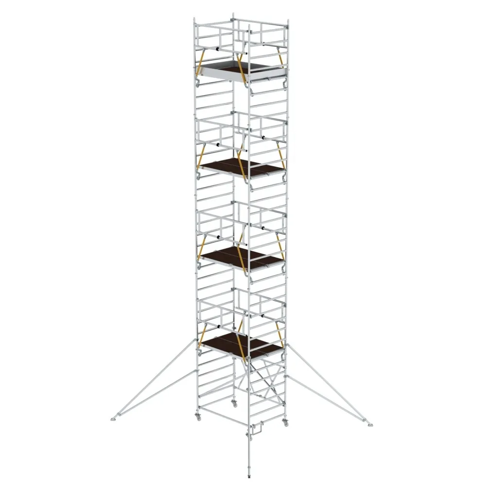 MUNK - Klappgerüst SG 1,35 x 1,80 m mit Ausleger Plattformhöhe 9,08 m
